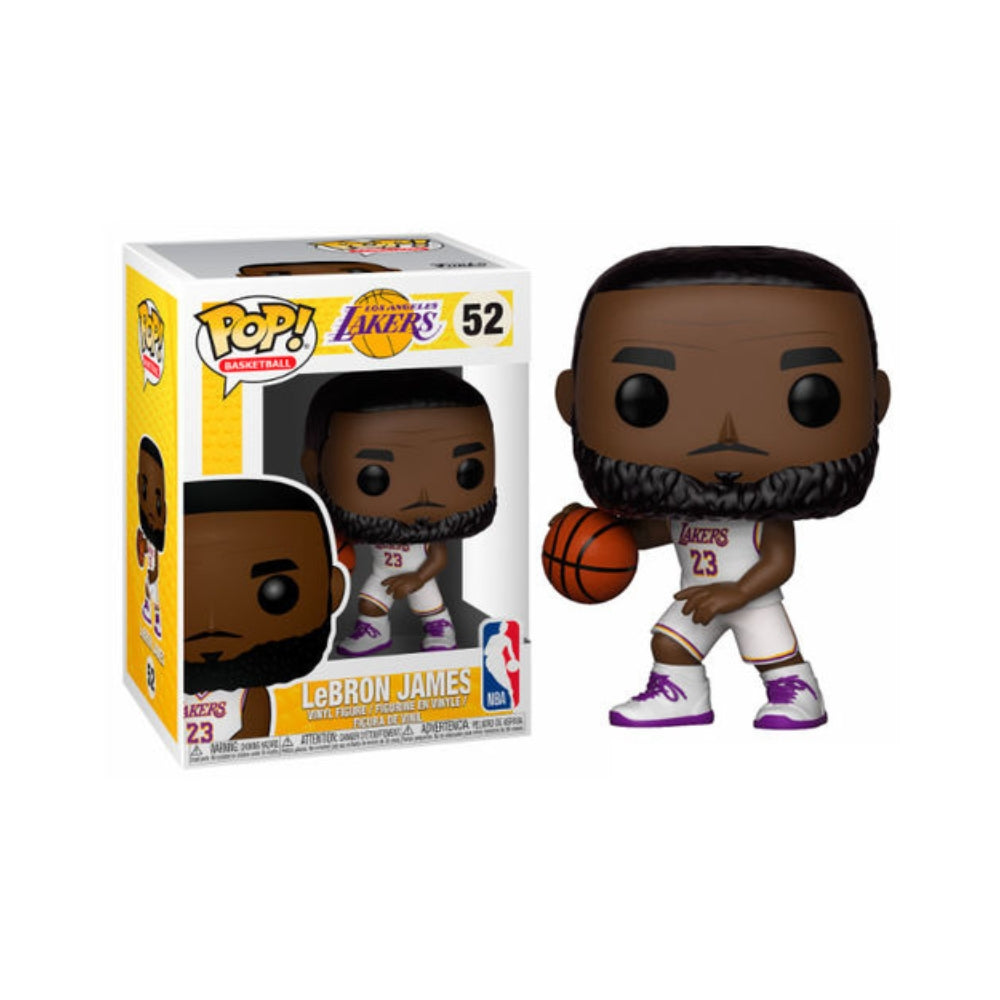 Pop! NBA: Lakers - Lebron James (White Uniform) - 1