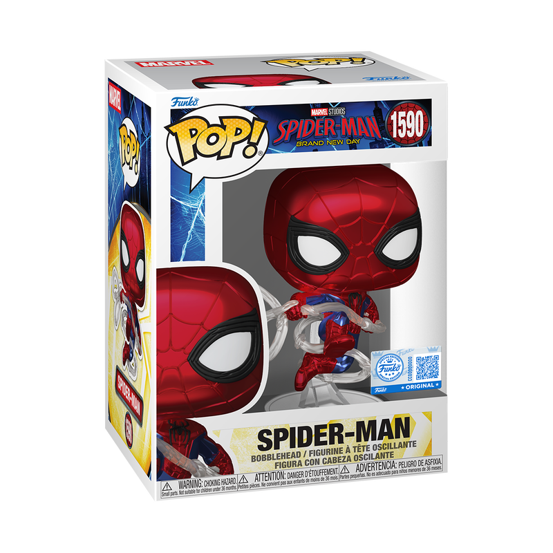 Funko Pop! Marvel: Spider-Man Brand New Day - Spider-Man (Mt) (Exc)