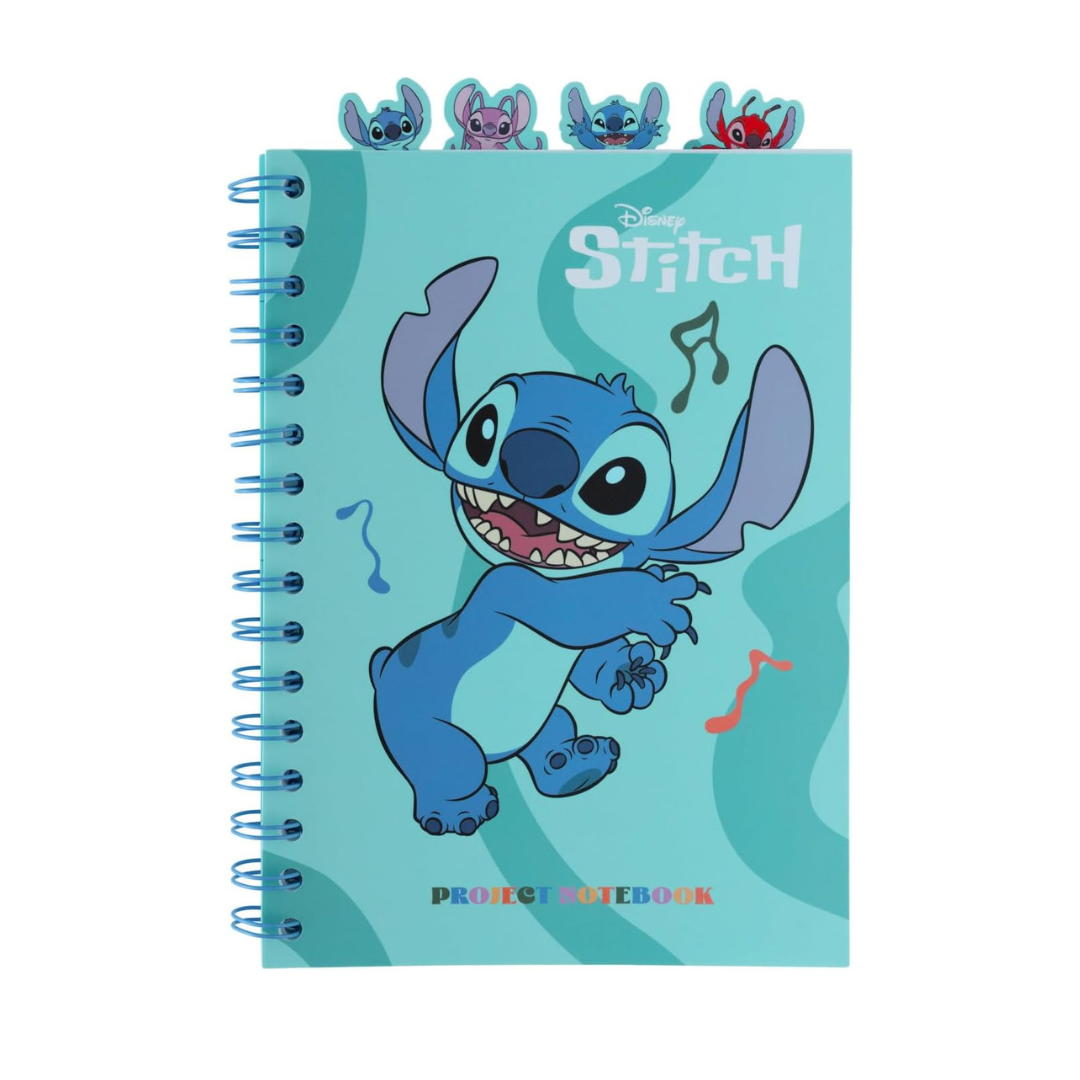 Disney Stitch Waves A5 Project Notebook