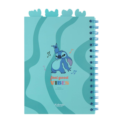 Disney Stitch Waves A5 Project Notebook