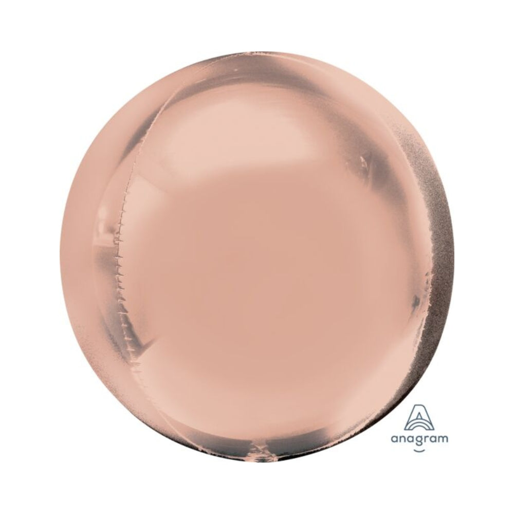 Rose Gold Orbz Foil Balloon