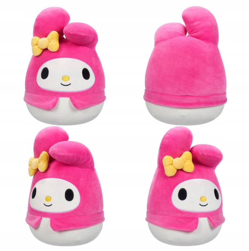 Squishmallows Sanrio Core My Melody with Yellow Bow & Pink Suit 8''
