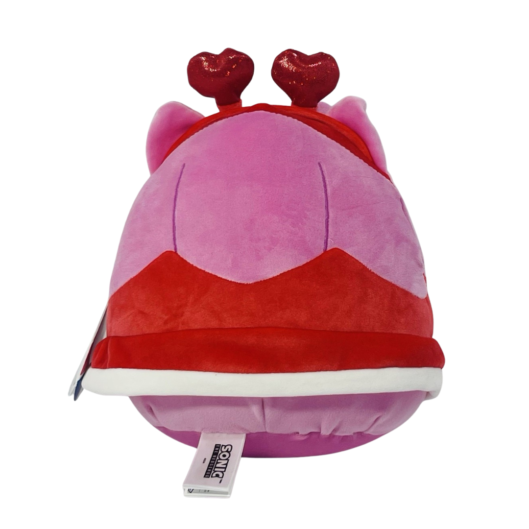 Little Plush Squishmallows 8” -(Sega - Amy Rose With Heart Hands) (Cp Of 8) (Polybag Inners)