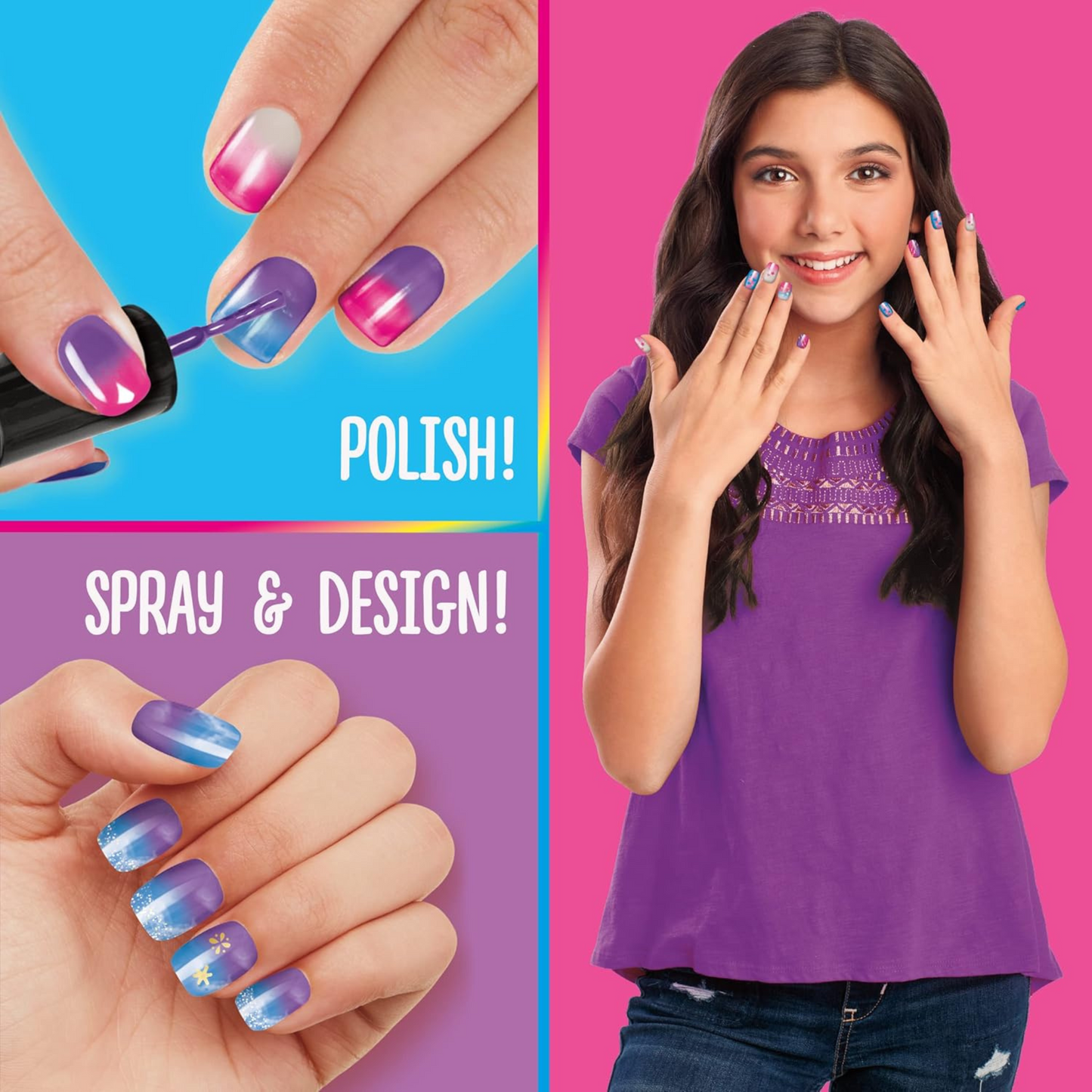 Shimmer N Sparkle Airbrush Nail Design Studio 6