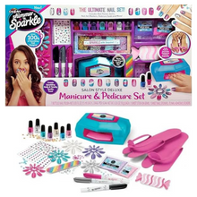Shimmer N Sparkle Salon Style Deluxe Manicure & Pedicure 1