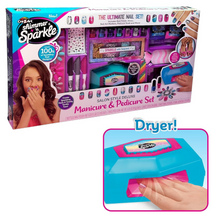 Shimmer N Sparkle Salon Style Deluxe Manicure & Pedicure 2