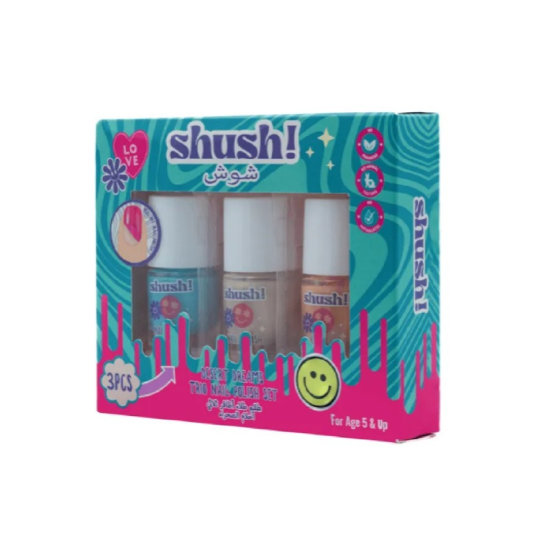 Shush Desert Dreams 3Pc Nail Polish Set