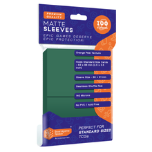 Sleeves:  - Matte (66 x 91mm) (x100) - Green
