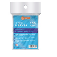 Sleeves:  - Standard Inner (63 x 88mm) (x100) - Clear