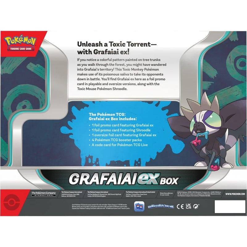 Pokemon Trading Card-Grafaiai Ex Box