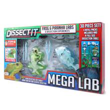 Slimy Dissect-It Megalab Frog & Piranha W Magnify Glass & Refill 2 2