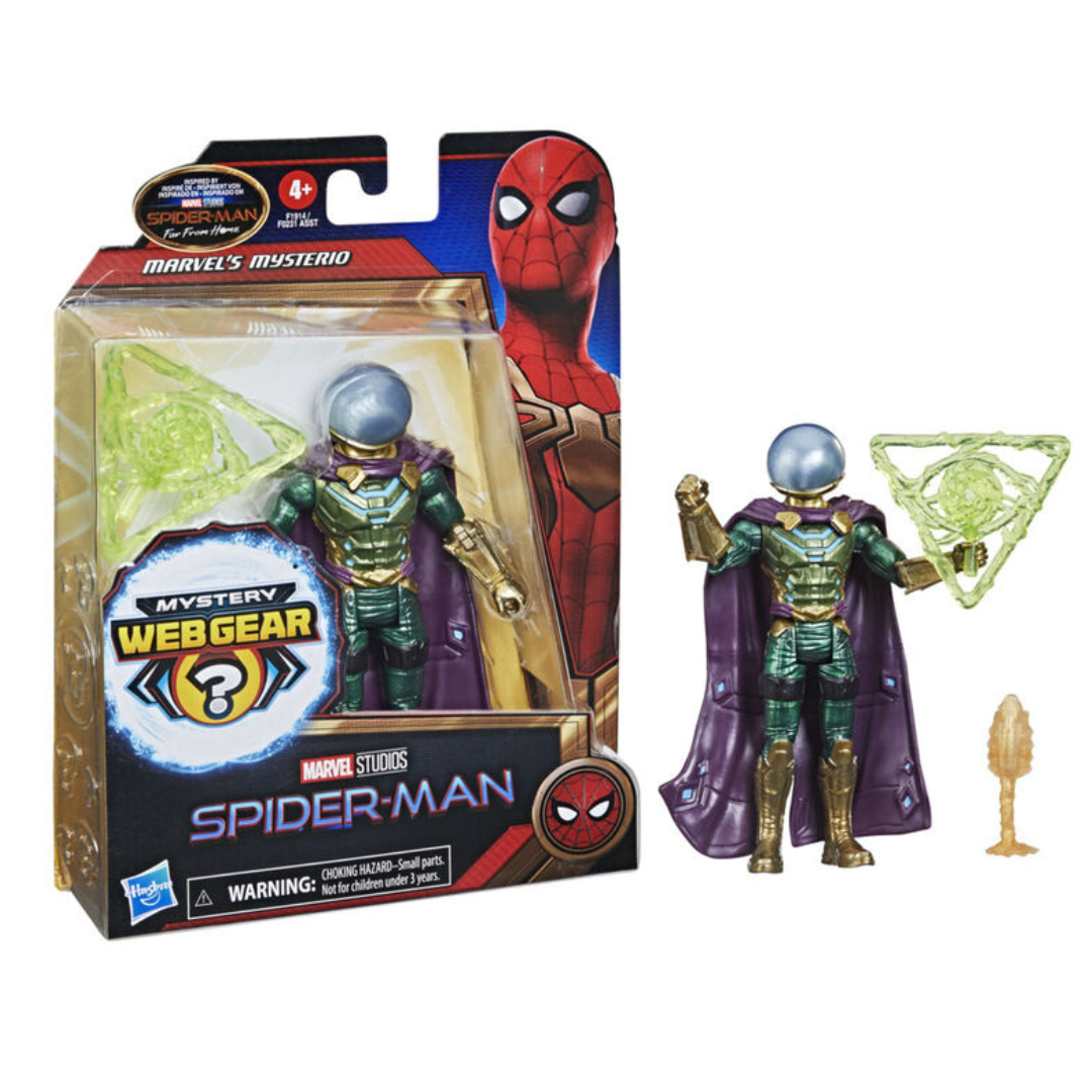 Spider-Man Mystery Web Gear Marvel's Mysterio Action Figure