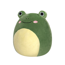 Medium Plush Squishmallows 12” -Gloria - Dark Green Frog - Fuzzamallows