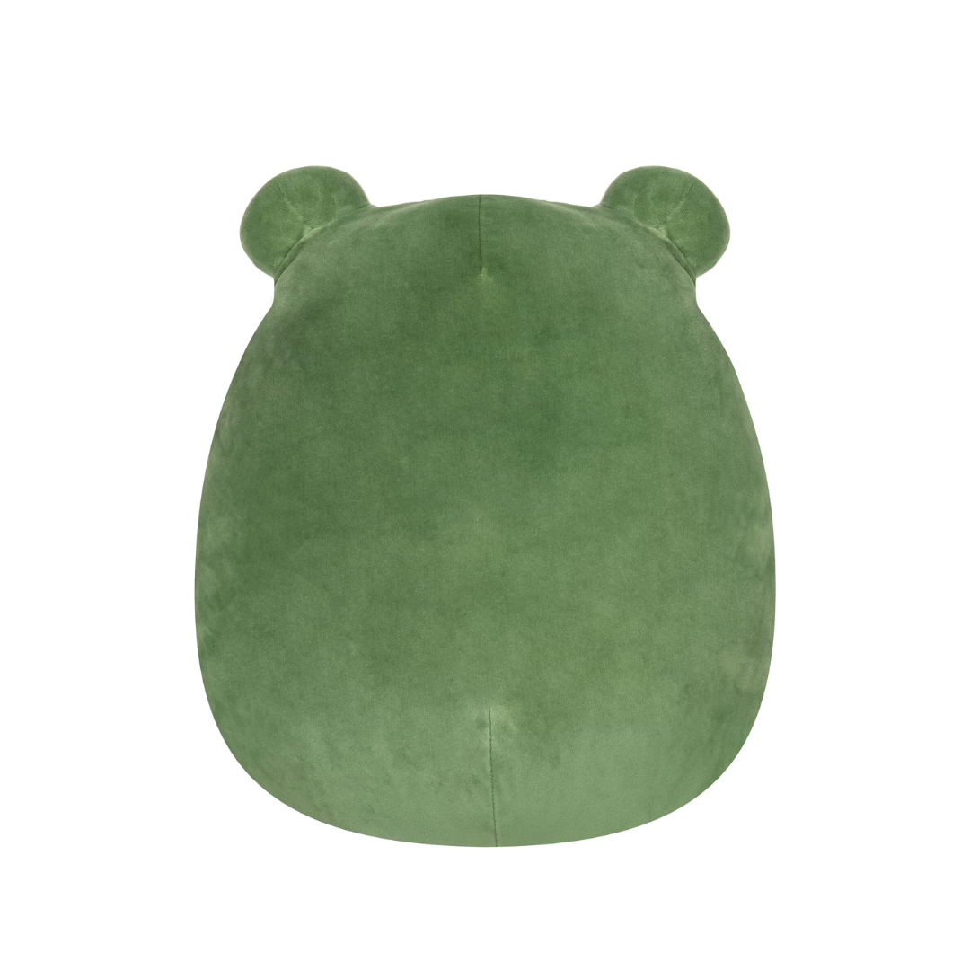 Medium Plush Squishmallows 12” -Gloria - Dark Green Frog - Fuzzamallows