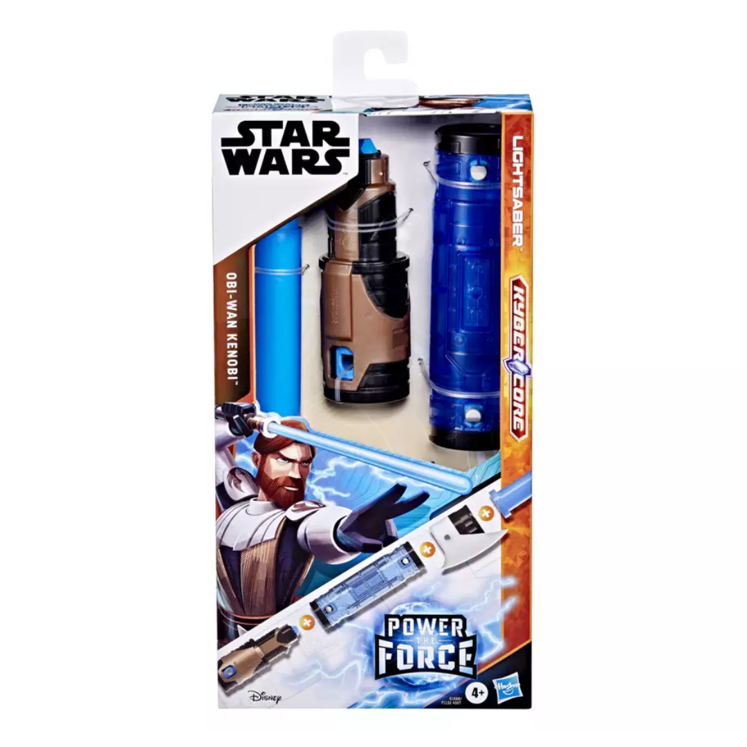 Hasbro Star Wars Lightsaber Forge Kyber Core Obi-Wan Kenobi, Blue Customizable Lightsaber