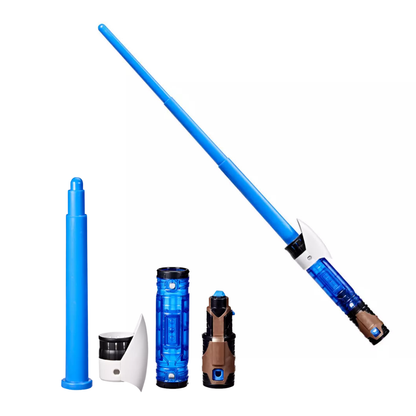 Hasbro Star Wars Lightsaber Forge Kyber Core Obi-Wan Kenobi, Blue Customizable Lightsaber