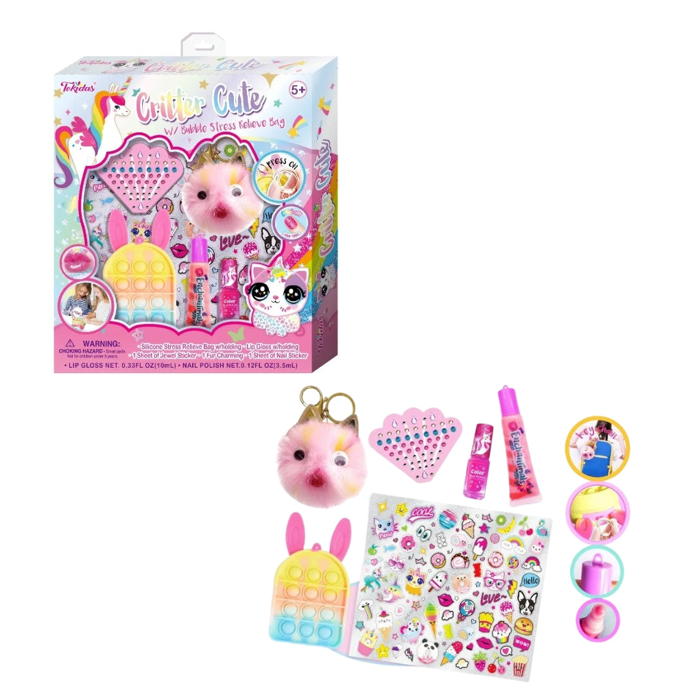 Tokidas Critter Cute with Bubble Stress Relieve Bag - 3