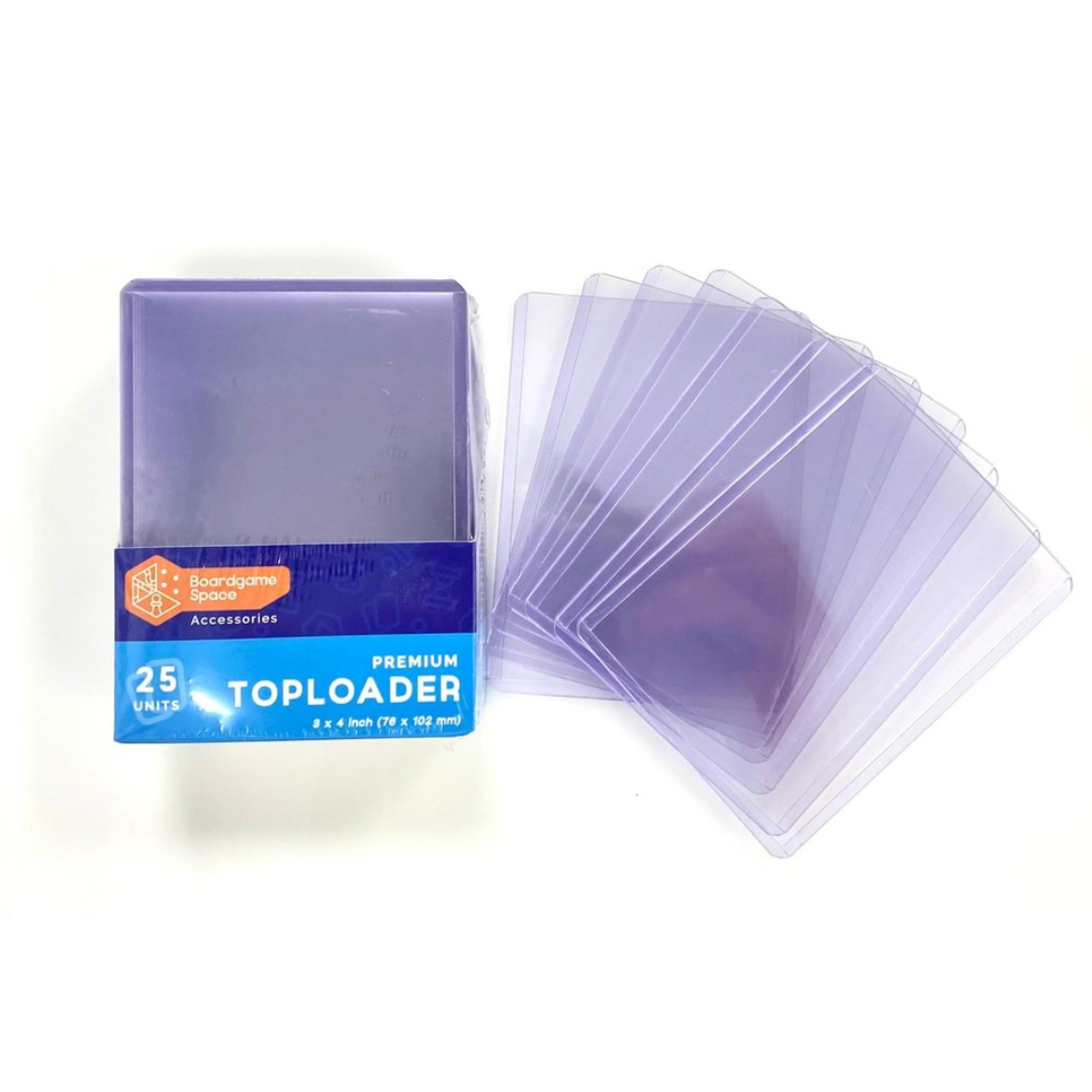 Toploader:  - Premium 3x4" (x25)