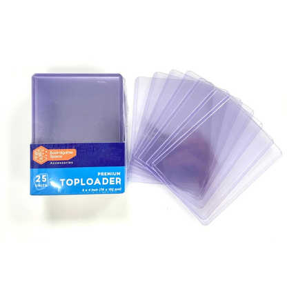 Toploader:  - Premium 3x4" (x25)