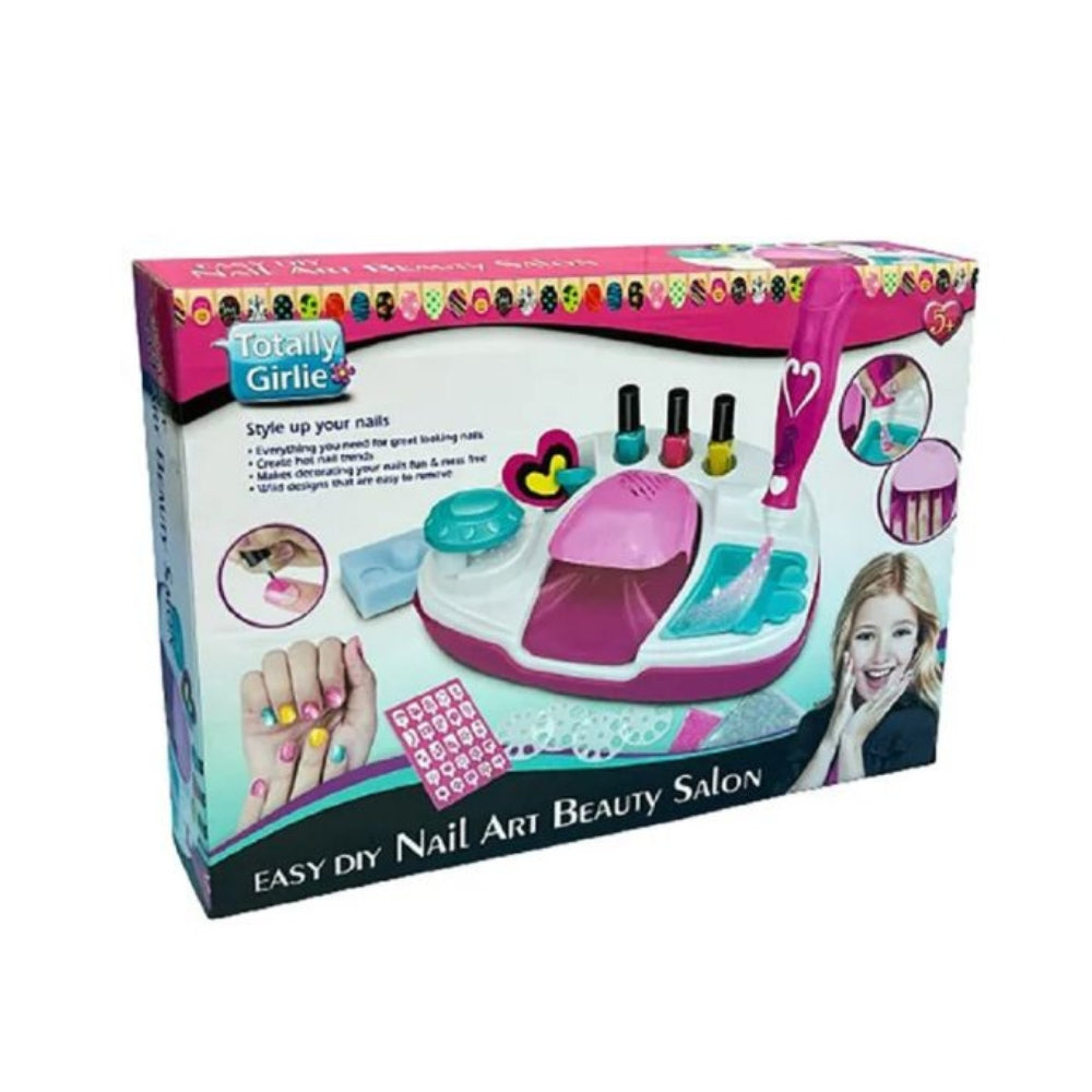 Totally Girlie Easy DIY Nail Art Beauty Salon - 2