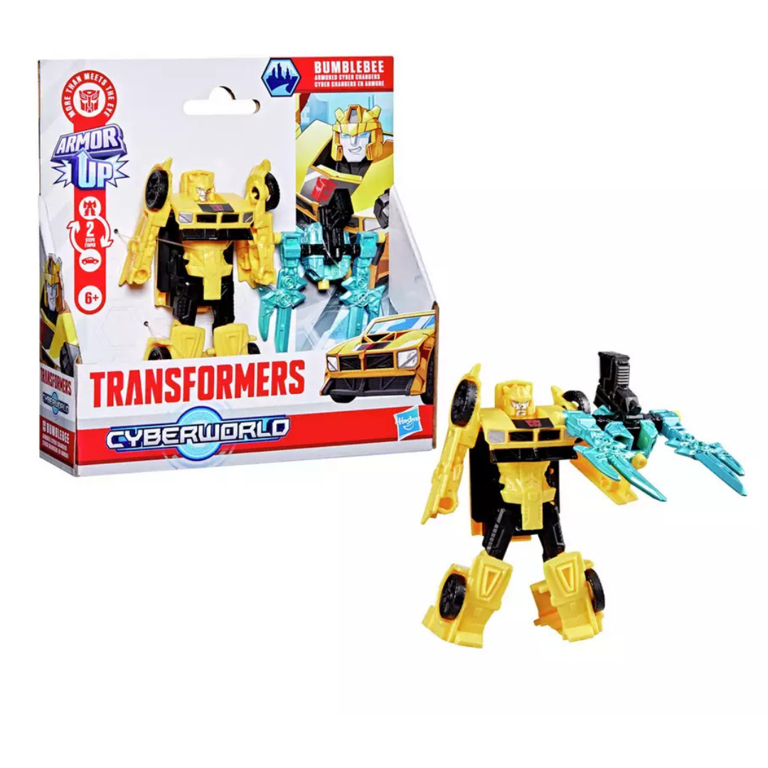 Transformers Cyberworld Cc - Armor Bumblebee 2