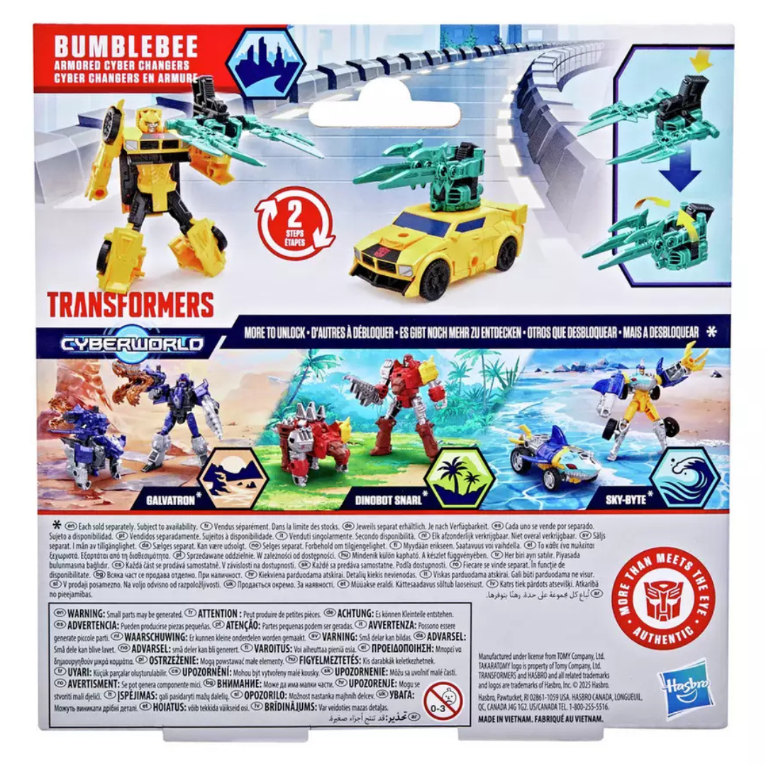 Transformers Cyberworld Cc - Armor Bumblebee 4