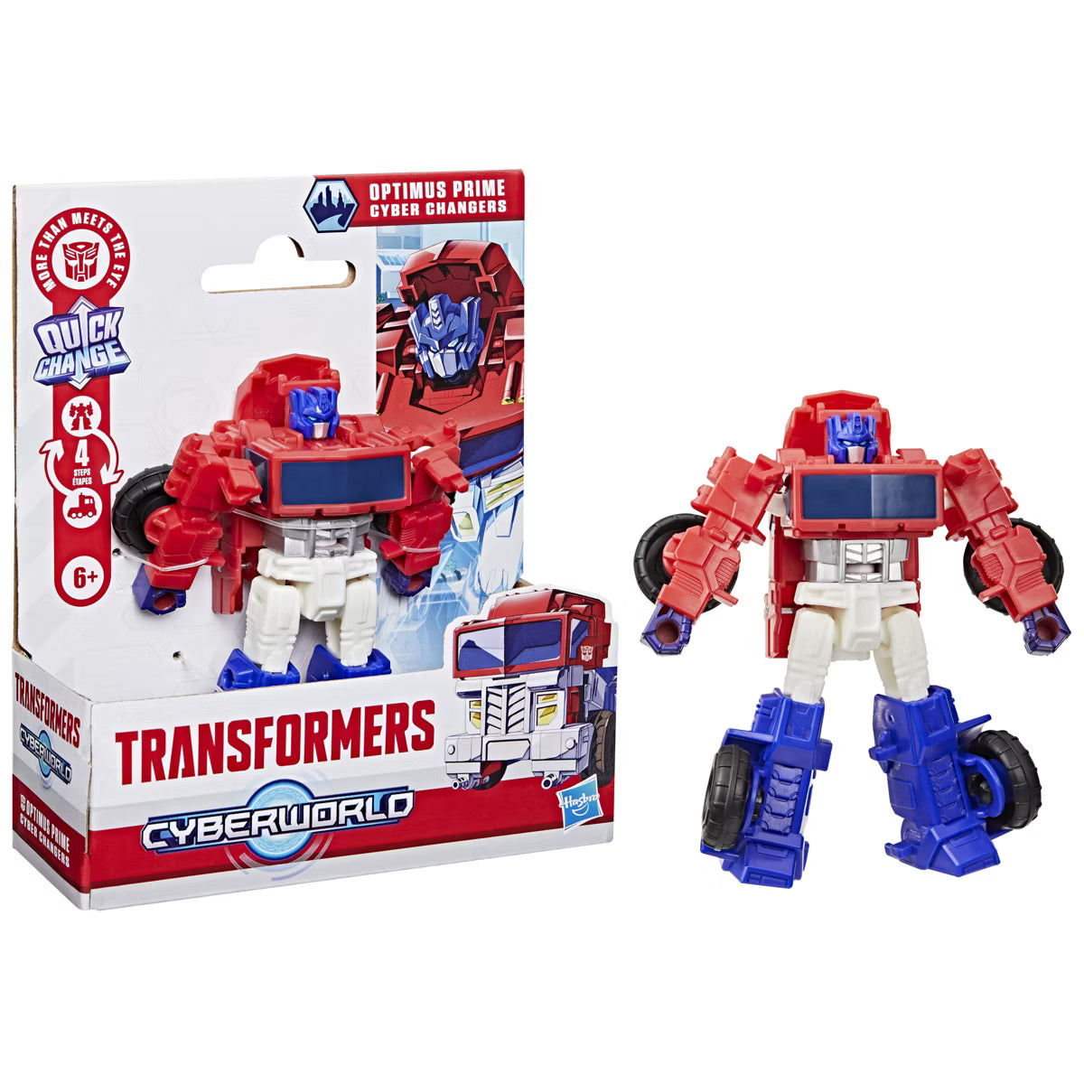 Transformers Cyberworld Cyber Changers - Optimus Prime Classic 4