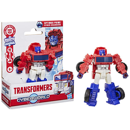 Transformers Cyberworld Cyber Changers - Optimus Prime Classic 4