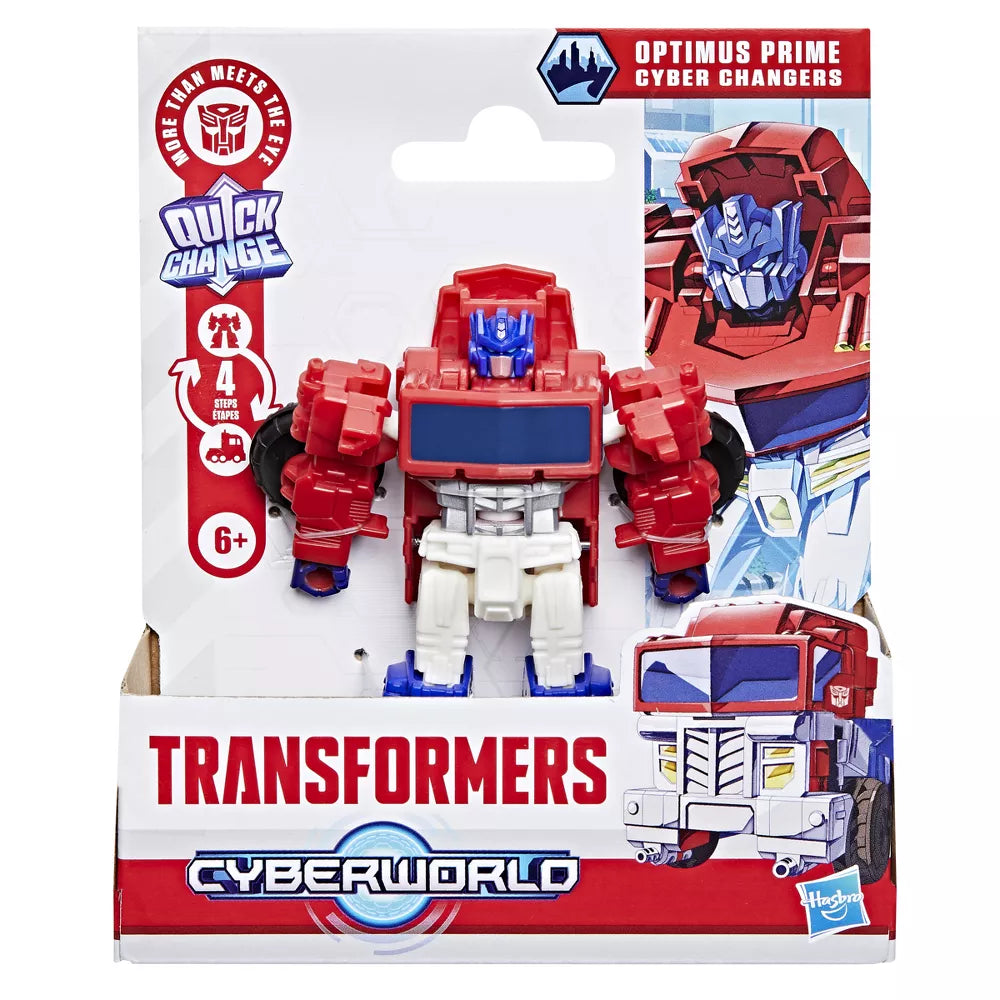 Transformers Cyberworld Cyber Changers - Optimus Prime Classic 2