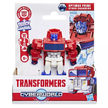 Transformers Cyberworld Cyber Changers - Optimus Prime Classic 2