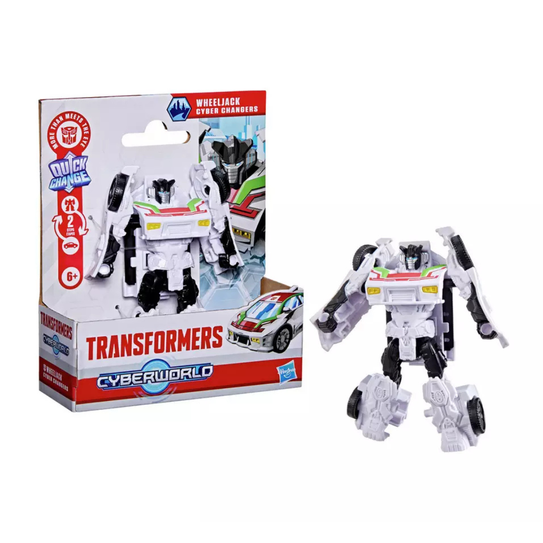Transformers Cyberworld Cyber Changers - Wheel Jack 4