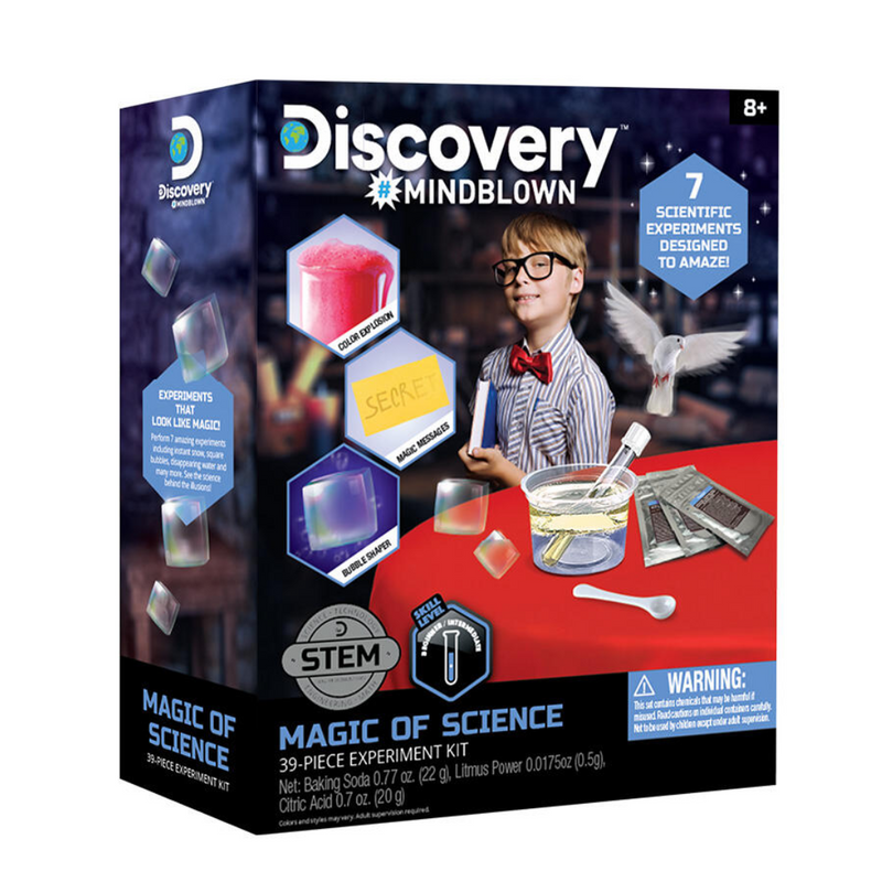 Discovery toy experiment kit magic of science