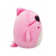 Little Plush Squishmallows 7.5” -(Val - Pink Whale W/Closed Eyes And Heart Sunglasses)