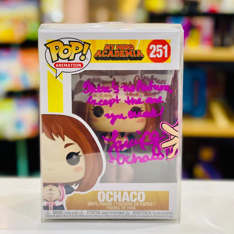 Ochaco - Signed Funko Pop! Animation: My Hero Academia