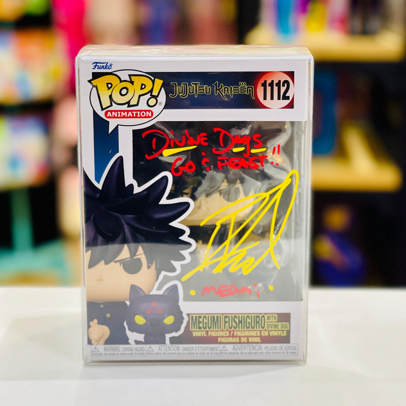 Megumi With Dogs - Signed Funko Pop! Animation: Jujutsu Kaisen