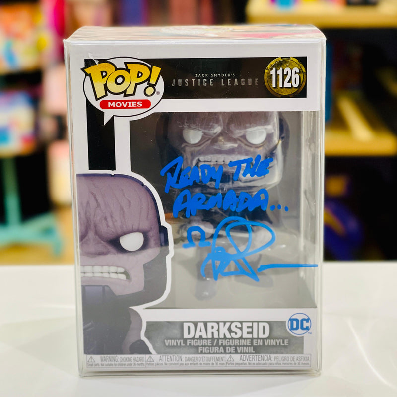 Darkseid - Signed Funko Pop! Vinyl: DC Universe