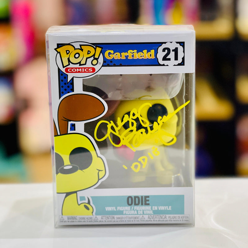 Odie - Signed Funko Pop! Vinyl: Garfield