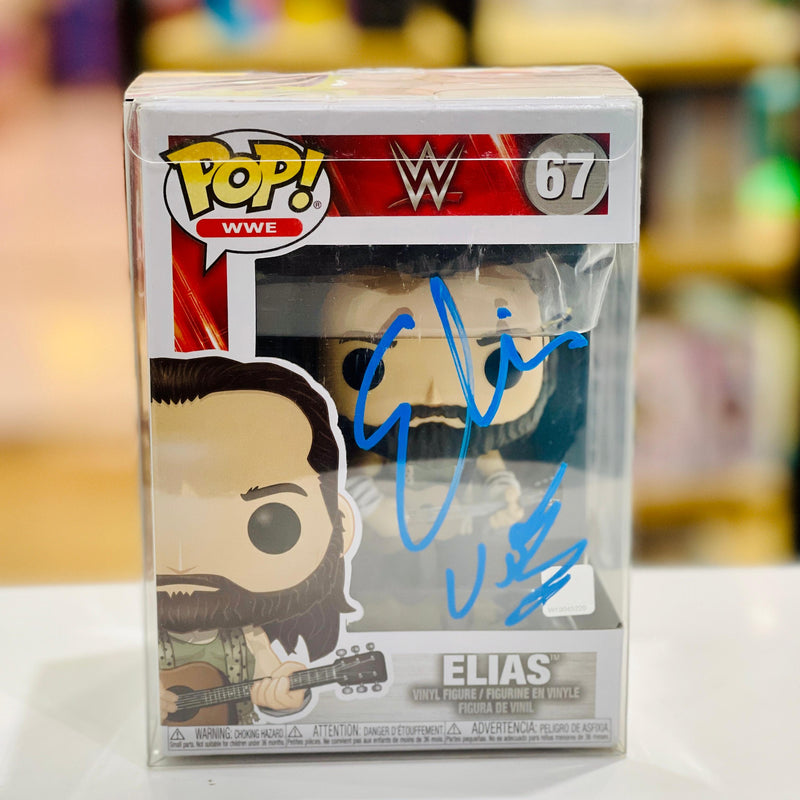 Elias with Guitar - Signed Funko POP!: WWE