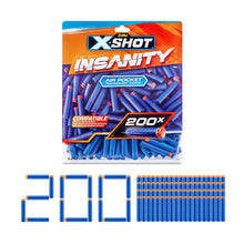 كيس رقائق معدنية لإعادة تعبئة سهام X-Shot Insanity، 200 قطعة