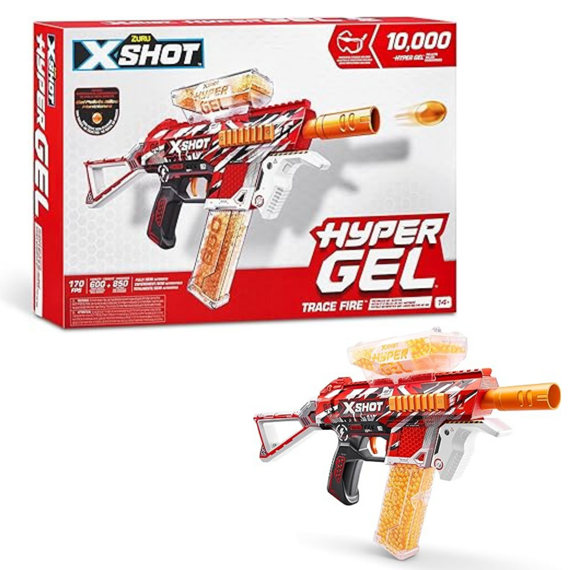 X-Shot Hyper Gel Medium Blaster (10,000Gellets) 3