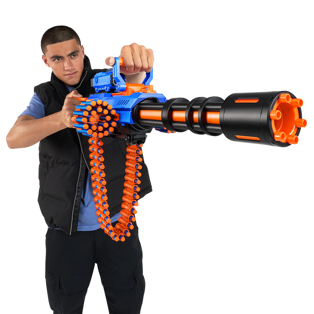 X-Shot Insanity-Motorized Age Fire Gatling Gun With Tripod 6
