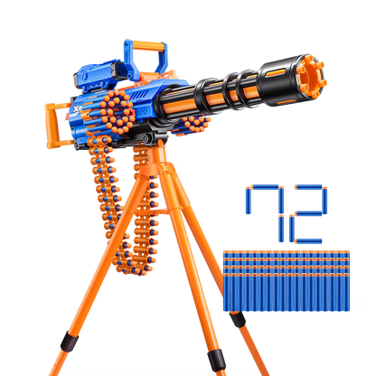 X-Shot Insanity-Motorized Age Fire Gatling Gun With Tripod 1