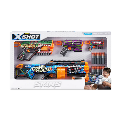 X-Shot Mix Combo Last Stand / Griefer / Flux And Menace 1