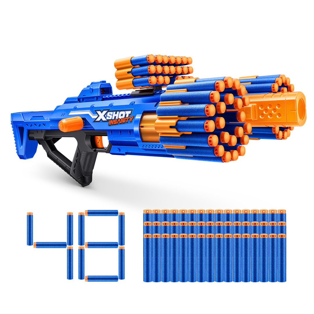 X-Shot Insanity-Berzerko 6 Shot (48 Darts)