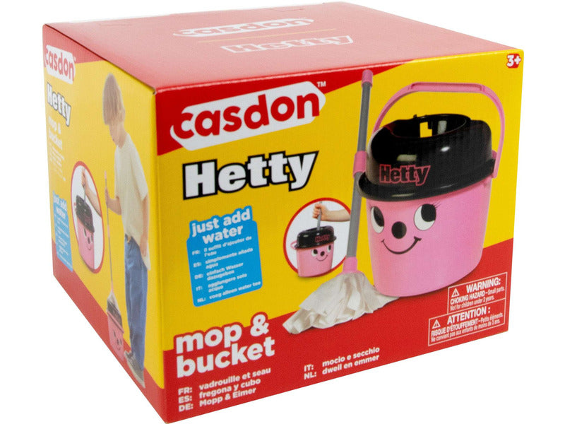 Casdon Hetty Mop & Bucket (Pink)