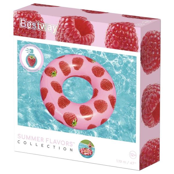 Bestway Raspberry Swim Ring