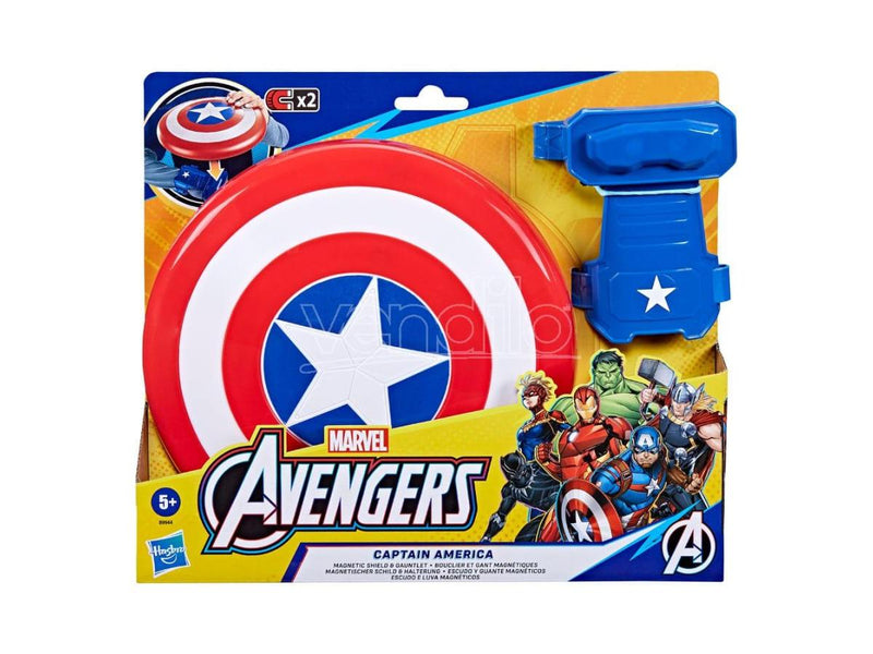 Hasbro Avengers Cap Magnetic Shield And Gauntlet