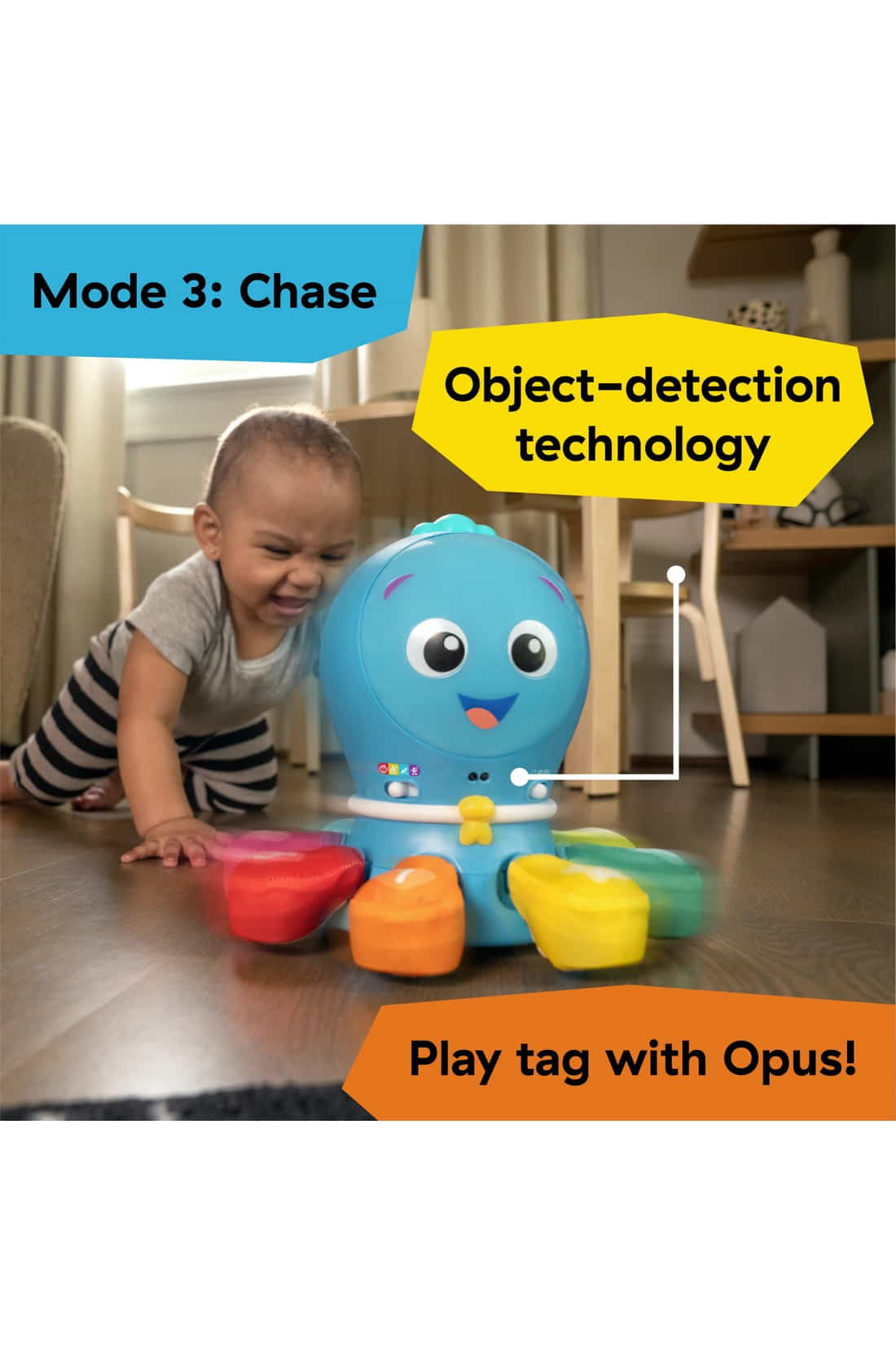 Baby Einstein Go Opus Go Crawl And Chase Activity Toy