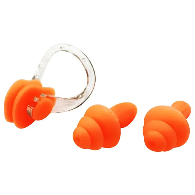 Ds swim ear plug and nose clip set w30 - 2 asstd