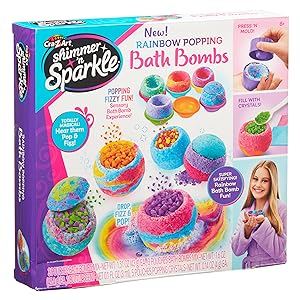 Shimmer N Sparkle Rainbow Popping Bath Bombs